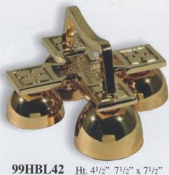  Satin Finish Bronze Altar Bells: 2611 Style - 4.5\" Ht 